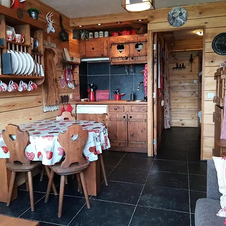 Apartment Les Charmettes - Chaleureux Pour 3 Personnes A Arc 1600, Avec Vue Sur Le Mont Blanc Et Proche Des Pistes Et Des Commerces Mae-2151 *
